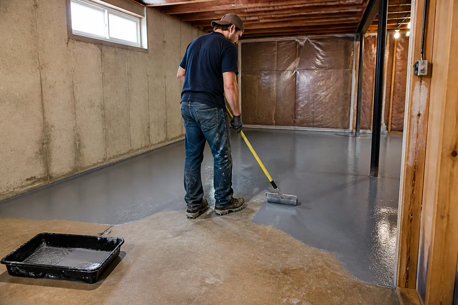 Basement Epoxy Flooring